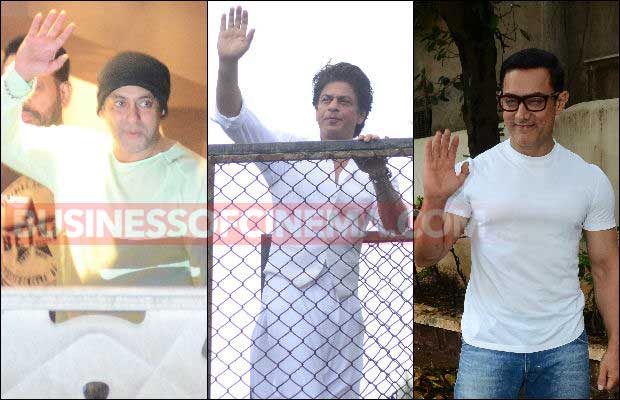 Photos: Here’s What Shah Rukh Khan, Salman Khan And Aamir Khan Were Upto On Eid!
