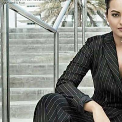 Hot! Sonakshi Sinha Suits Up!