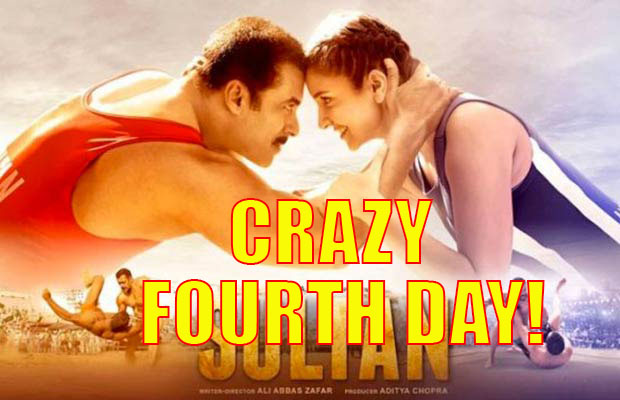 Box Office: Salman Khan’s Sultan Goes CRAZY On Fourth Day!