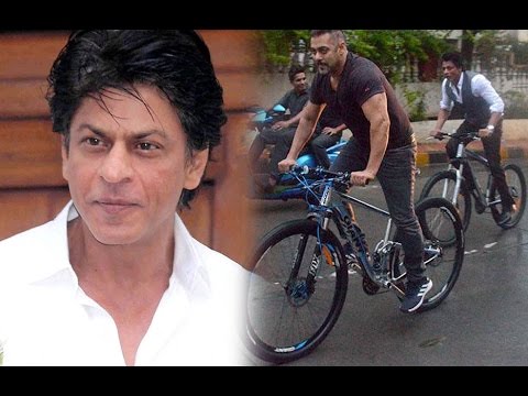Watch: Shah Rukh Khan Reveals Inside Gossip Of Him And Salman Khan Before Going On Cycling