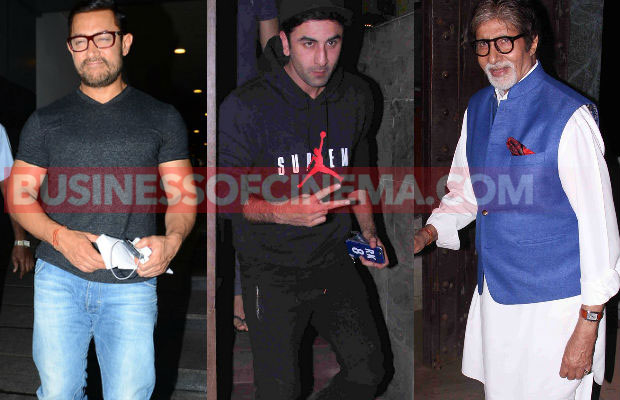 Snapped: Aamir Khan With His Dangal Team, Ranbir Kapoor Spotted With A Friend, Amitabh Bachchan Is All Smiles!