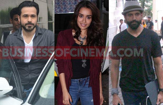 Photos: Shraddha Kapoor, Farhan Akhtar And Others Snapped On Sets