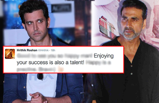 Do You Think Hrithik Roshan’s This Tweet To Akshay Kumar Is Filled With Sarcasm?