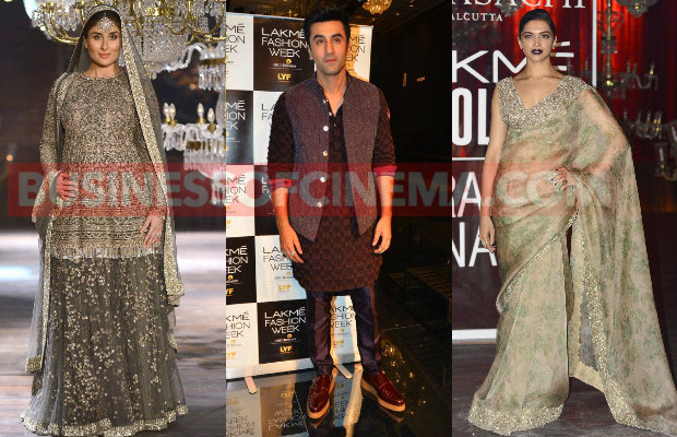 Photos: Kareena Kapoor Khan, Deepika Padukone, Ranbir Kapoor Made Heads Turns At Lakme Fashion Week Grand Finale!