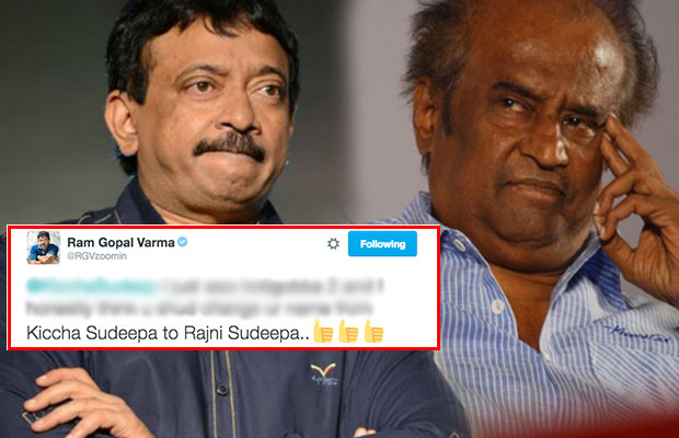 Ram Gopal Varma Compares Rajinikanth, Receives Flak On Twitter!
