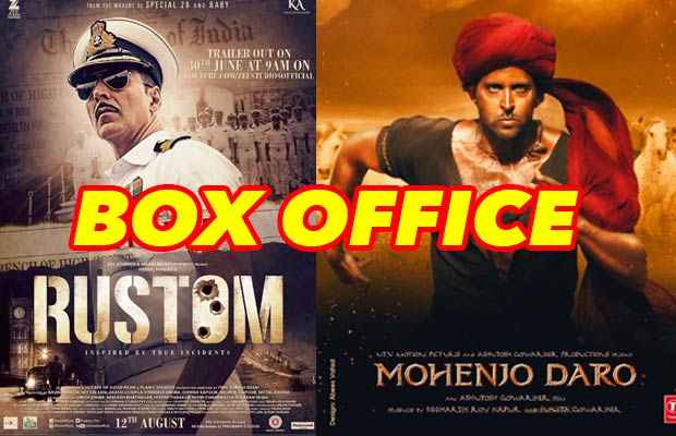 Box Office: Akshay Kumar’s Rustom Vs Hrithik Roshan’s Mohenjo Daro Day 2 Collection!