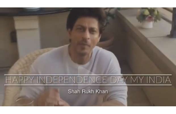 Look What Special Message Shah Rukh Khan Has On Independence Day