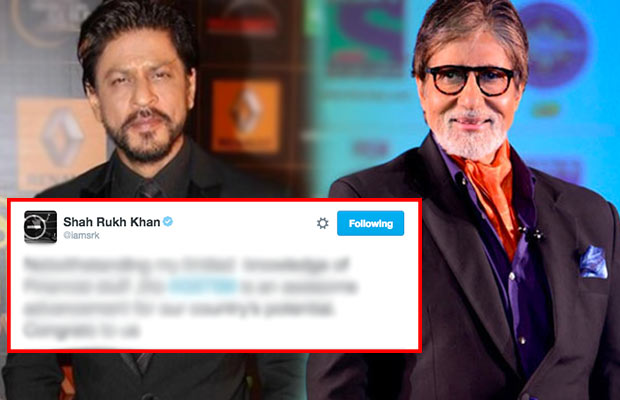 Shah Rukh Khan And Amitabh Bachchan Tweet About The Just Passed GST Bill