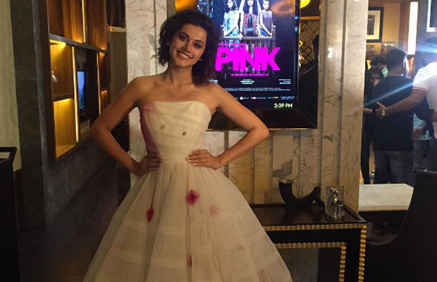Taapsee Pannu Halts Shooting For Pink Launch