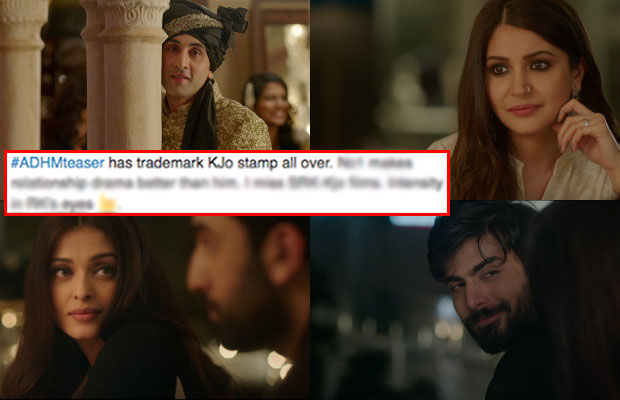 Twitterati REACTS To Ranbir Kapoor, Aishwarya Rai Bachchan, Anushka Sharma Starrer Ae Dil Hai Mushkil Teaser!