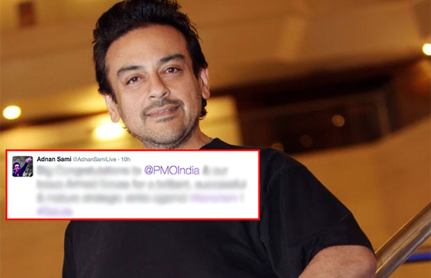 Adnan Sami Gets SLAMMED On Twitter After Supporting India On Surgical Strike!
