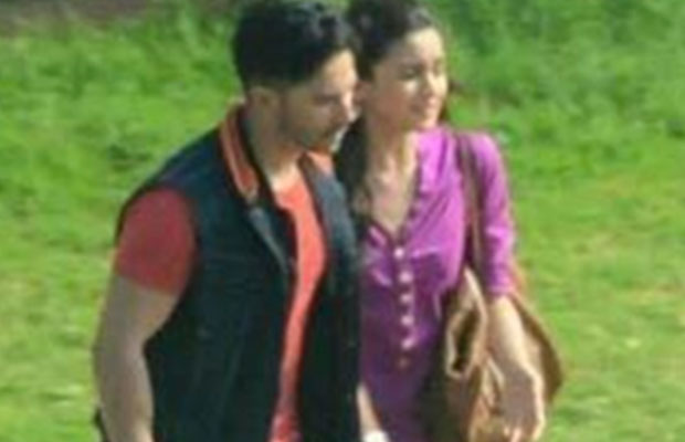 Leaked Photos: Alia Bhatt And Varun Dhawan Spotted At A Park Holding Hands!
