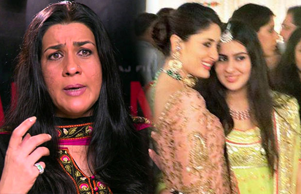 Oops! Amrita Singh Upset Over Sara Mingling With Kareena Kapoor Khan?