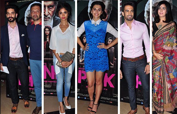 Television Fraternity At The Special Screening Of Amitabh Bachchan Starrer Pink!