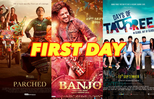 Box Office: First Day Collections Of Banjo, Parched And Days Of Tafree