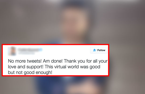 Shocking! This Bollywood Actor Deleted His Twitter Account After Facing Criticism