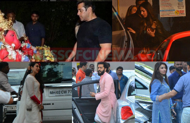Photos: Bollywood Celebrities At Salman Khan’s Ganesh Chaturthi Celebrations