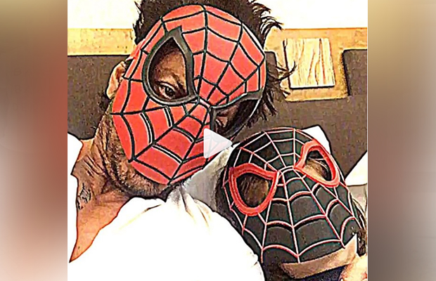 Adorable Video: Shah Rukh Khan And AbRam Turn Spiderman, They Are Truly Unbeatable!