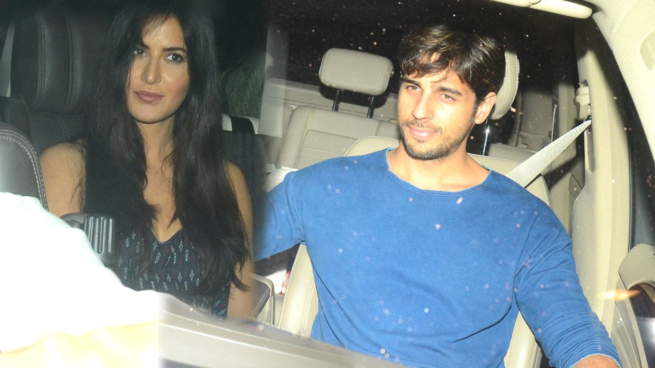 Watch: Katrina Kaif And Sidharth Malhotra Spotted Late Night After Party!