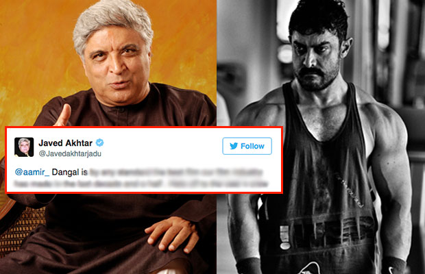 Javed Akhtar’s REVIEW About Aamir Khan’s Dangal