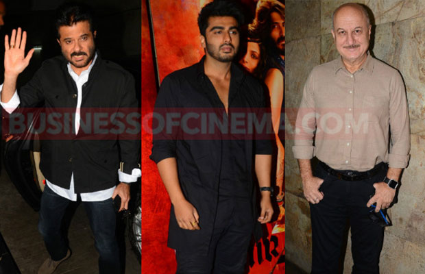 Photos: Arjun Kapoor, Anil Kapoor And Others Watch Harshvardhan Kapoor Starrer Mirzya