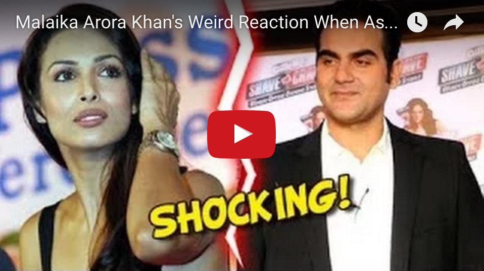 Watch: Malaika Arora Khan’s WEIRD Reaction When Asked About Divorce With Arbaaz Khan!
