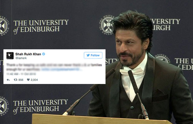 Here Is Shah Rukh Khan’s Message For The Indian Army
