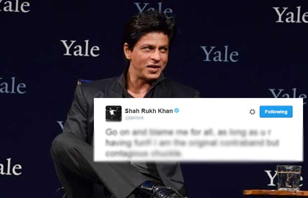 Shah Rukh Khan Gives A Hilarious Reply When Someone Took A Dig At Him