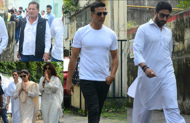 Photos: Akshay Kumar, Abhishek Bachchan And Others Attend Shilpa Shetty’s Father’s Funeral