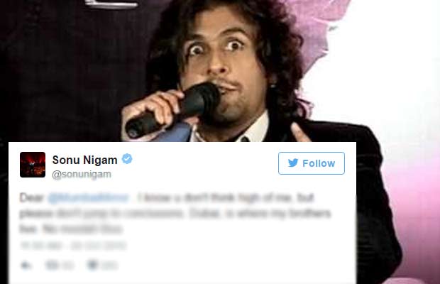 Sonu Nigam Slams A Leading Daily For Calling Him A Mehfil Singer