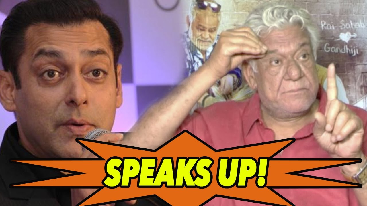 Watch: Om Puri Speaks In Support Of Salman Khan Over His Comment On Pakistani Actors