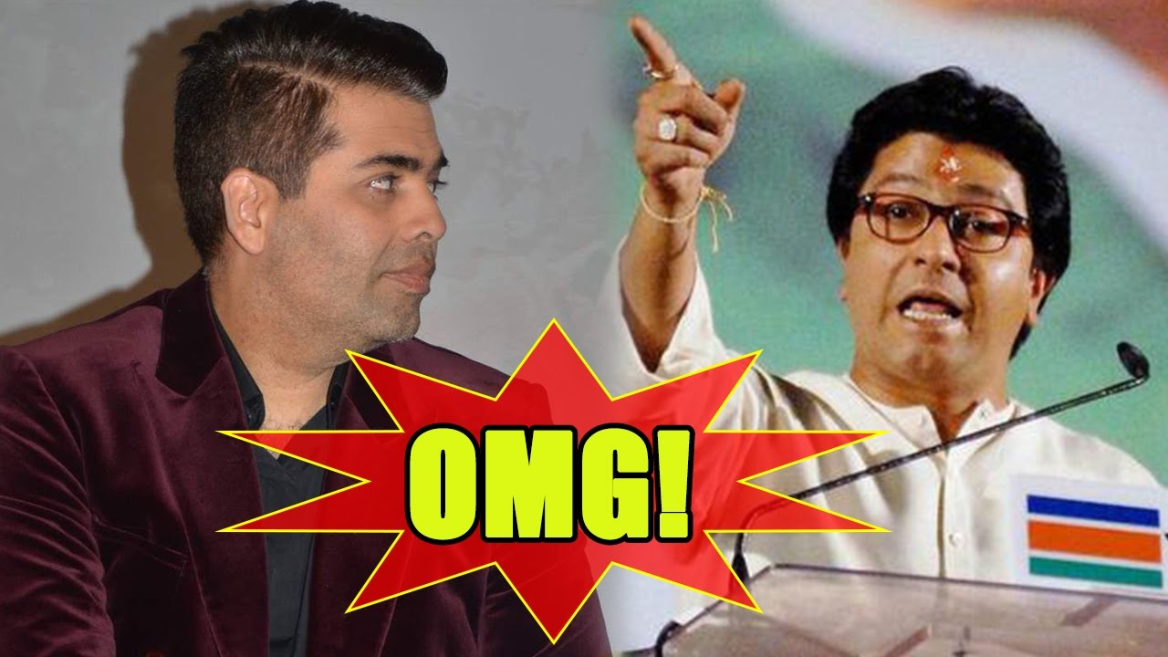 OMG! MNS Threatens To Beat Karan Johar! – Watch Video