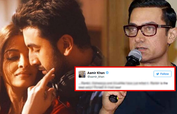 Aamir Khan’s Reaction On Ae Dil Hai Mushkil Will Make Ranbir Kapoor’s Day