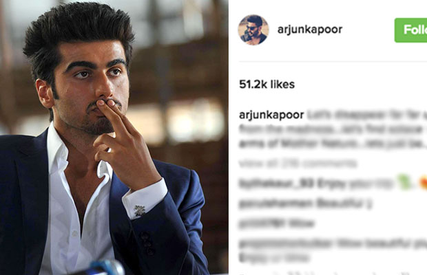 What Is Arjun Kapoor Hinting At With His Cryptic Instagram Photo?