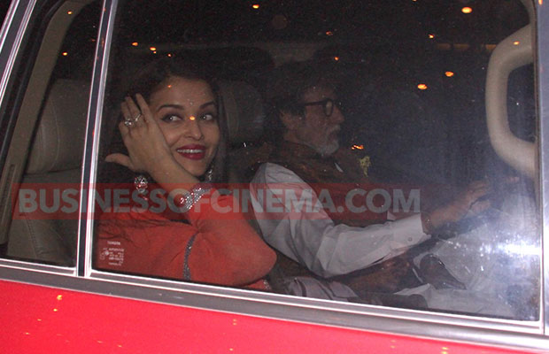 Photos: Amitabh Bachchan And Aishwarya Rai Bachchan Snapped At Bandra