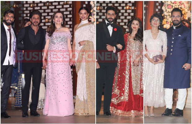 Photos: Shah Rukh Khan, Aamir Khan, Aishwarya Rai Bachchan, Deepika Padukone And Others At Ambani Bash!