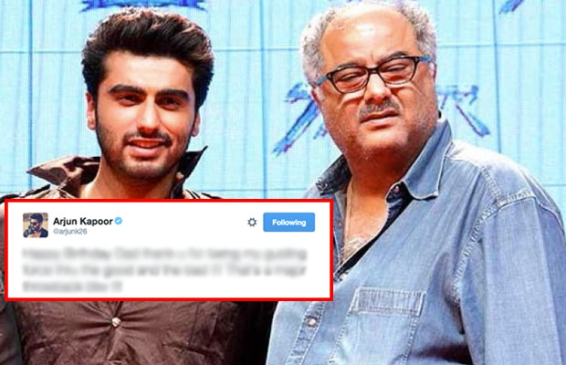Arjun Kapoor’s Adorable Birthday Wishes For His Dad