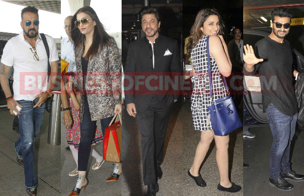 Airport Diaries: Shah Rukh Khan, Aishwarya Rai Bachchan, Sanjay Dutt And Others At Their Stylish Best!