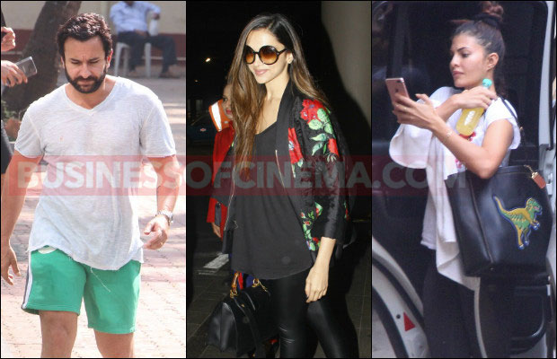 Photos: Deepika Padukone, Jacqueline Fernandez, Saif Ali Khan And Others Spotted In Off-Duty Looks!