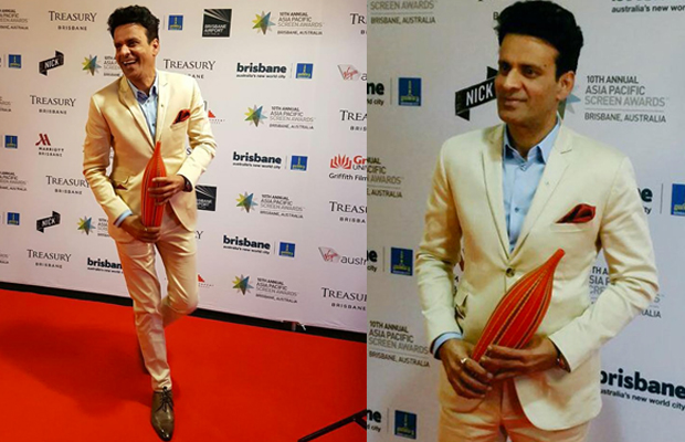 Manoj Bajpayee Bags The Best Actor Award At 10th Asia Pacific Screen Awards
