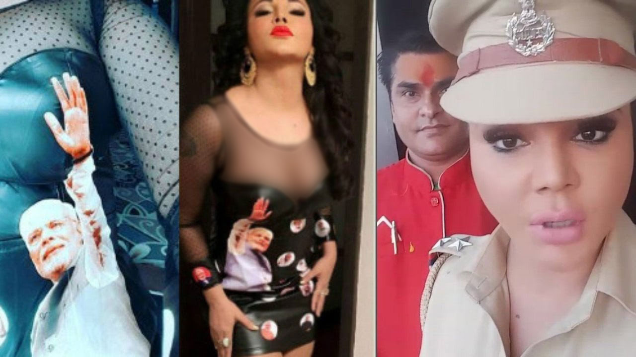 Watch: Rakhi Sawant’s Shocking Reaction On Wearing Modi Dress