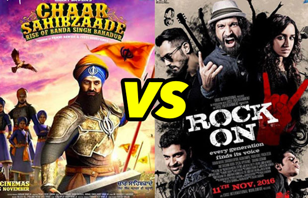 Box Office: Rock On 2 VS Chaar Sahibzaade First Day Occupancy!