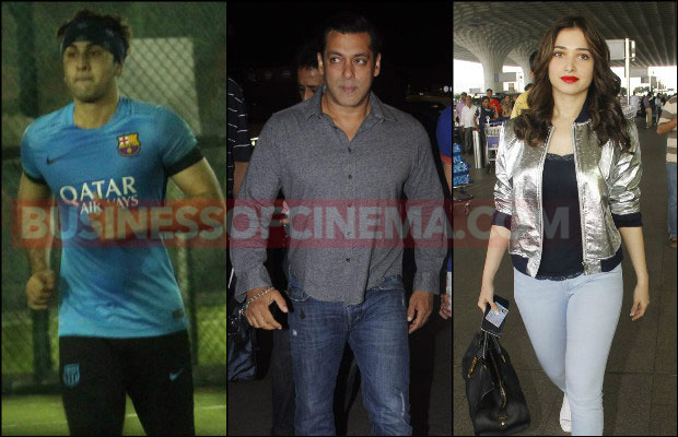 Photos: Salman Khan, Ranbir Kapoor, Abhishek Bachchan And Others Spotted!