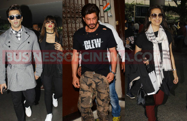 Airport Spotting: Shah Rukh Khan, Bipasha Basu, Karan Singh Grover And Others In Their Best Travel Style!