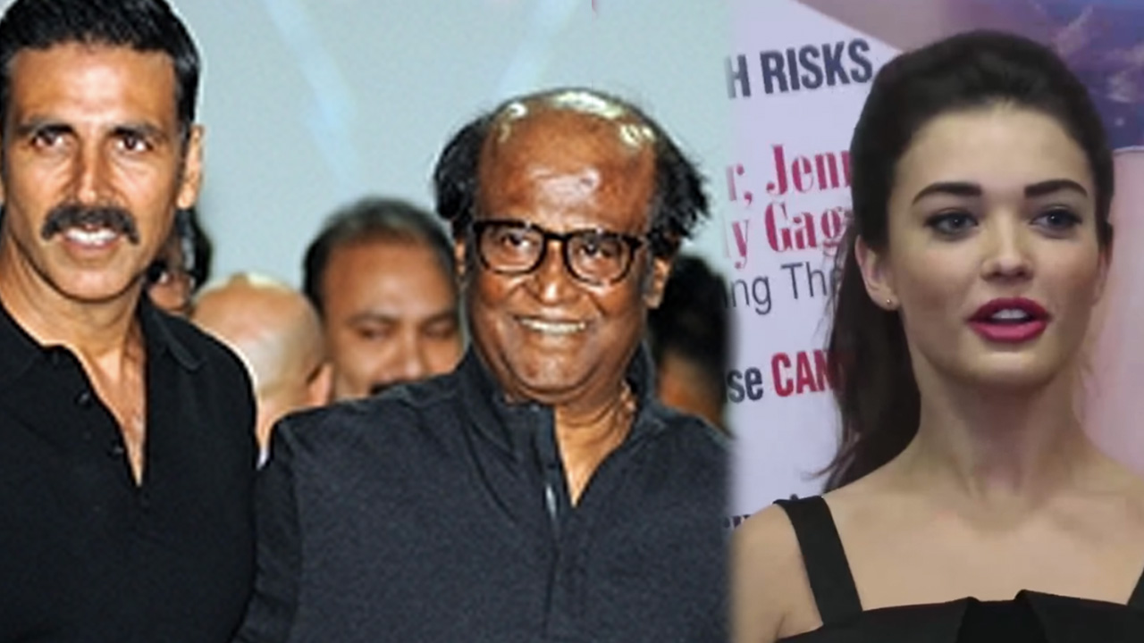 Amy Jackson: Akshay Kumar Is Completely Opposite Of Rajinikanth-Watch Video