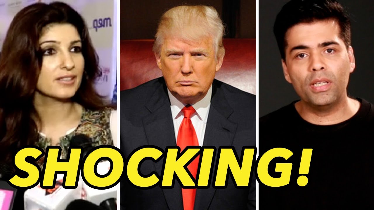 Watch: Bollywood Celebs Have A Shocking Reaction Over Donald Trump’s Victory!
