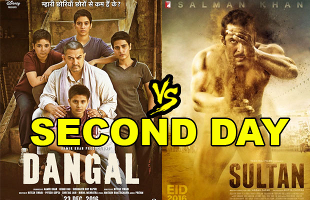 Box Office: Aamir Khan’s Dangal Vs Salman Khan’s Sultan SHOCKING Second Day Collection