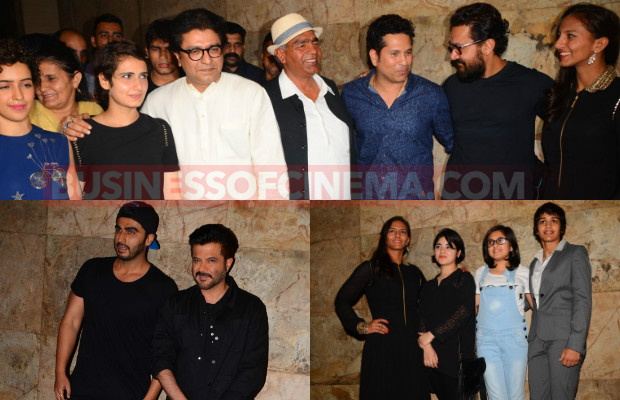 Photos: Arjun Kapoor, Anil Kapoor, Sachin Tendulkar And Others Watch Aamir Khan’s Dangal!