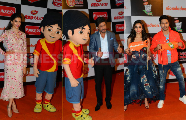 Photos: Shah Rukh Khan, Deepika Padukone, Alia Bhatt, Varun Dhawan And Others At Nickelodeon Kids Choice Awards 2016!