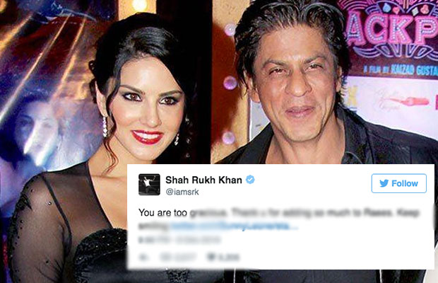 Sunny Leone And Shah Rukh Khan Twitter Banter Is The Sweetest Thing Today